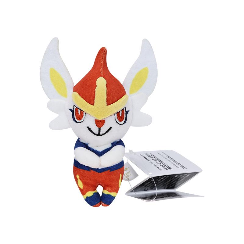 New Cross-Border Scorbunny Plush: Little Sprite Cinderace Blazing Ace Doll