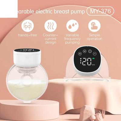 MY376 Nositelná handsfree elektrická odsávačka mateřského mléka Tichá neviditelná odsávačka mateřského mléka 3 režimy 9 úrovní