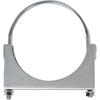 5 Inch U Bolt Clamp Muffler Exhaust Clamp Saddle Style Heavy Duty - Zinc Plated
