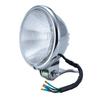 Motorcycle Headlight High Brightness Waterproofing Thickened Metal Shell Retro Motorcycle Front Lamp Electroplated and
