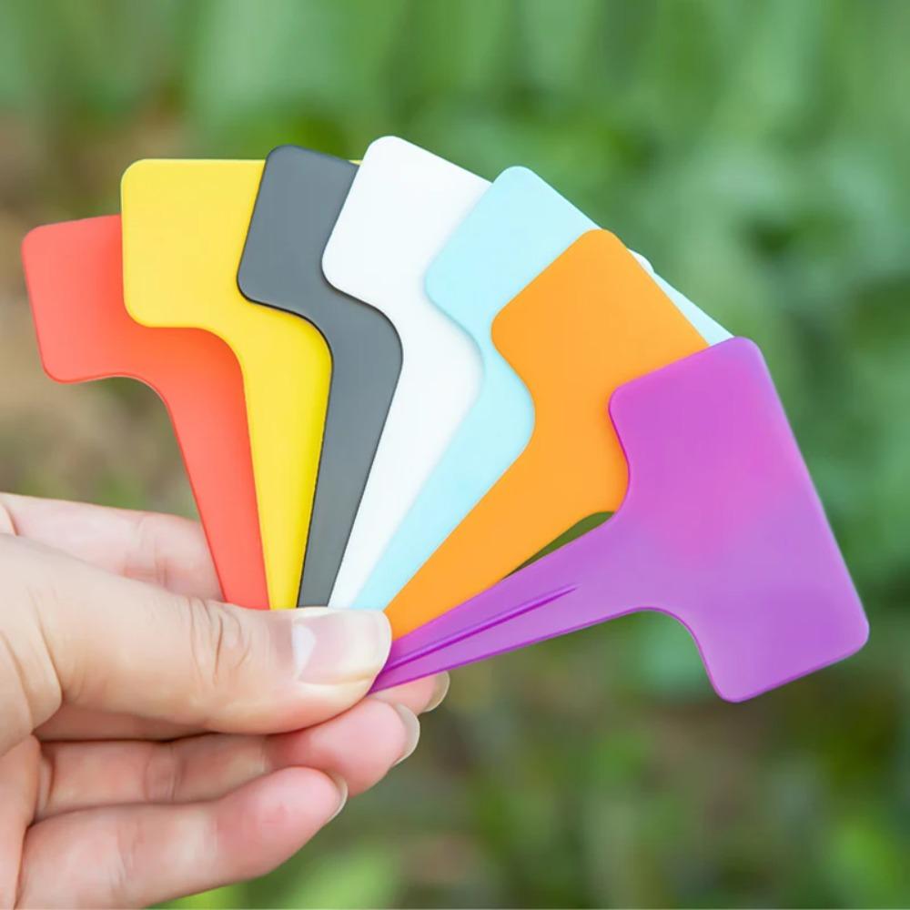 Garden Plant Tags Waterproof Plastic for Gardening Name Seedlings and Vegetables Plant Labels Reusable Markers Marcadores