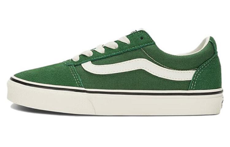 Vans Ward Low  Comfortable And Versatile Green  Women s VN0A3IUNDVS 34.5
