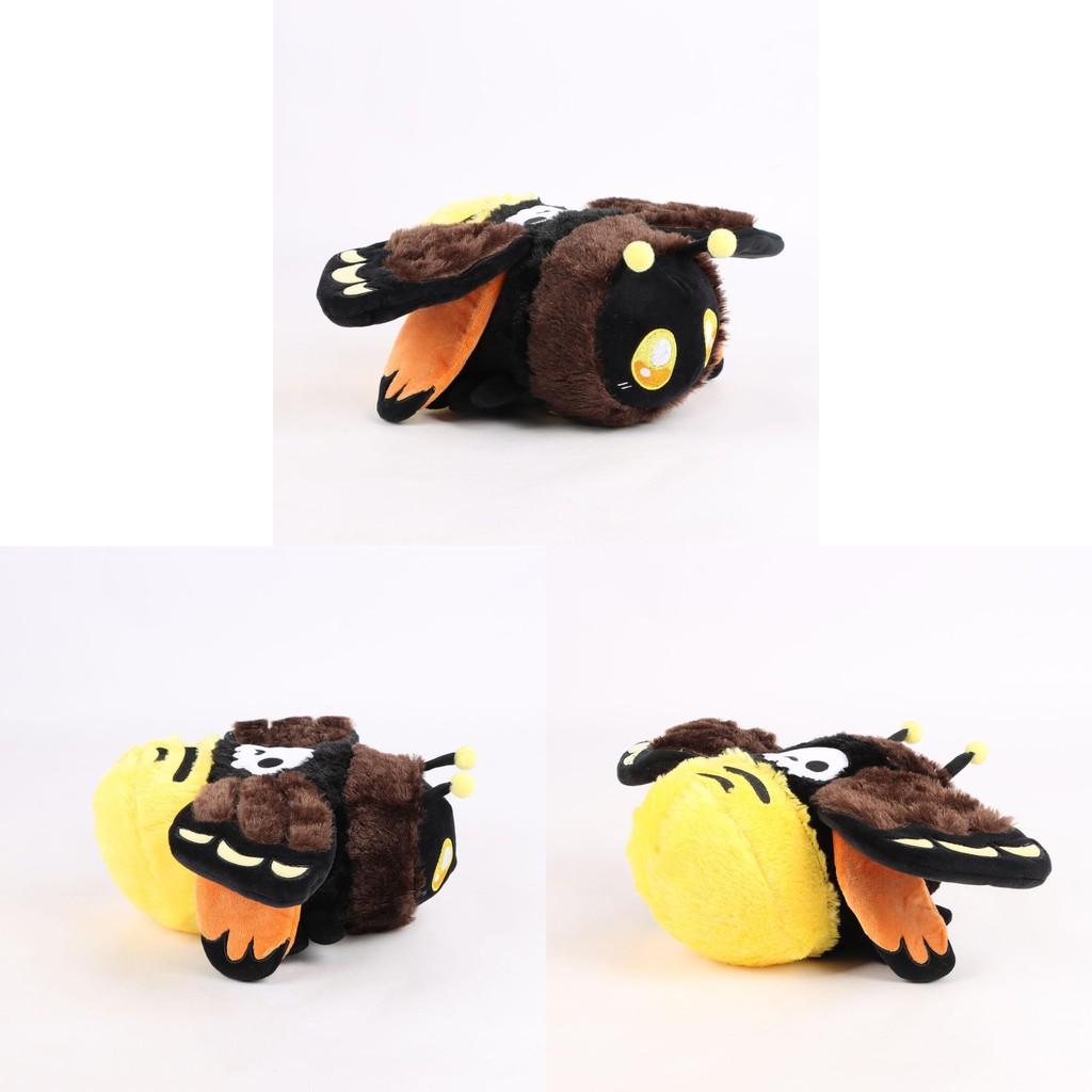 Hawkmoth Head Deaths Plush Toy Animal Stuffed Doll Bedroom Decoration 36cm