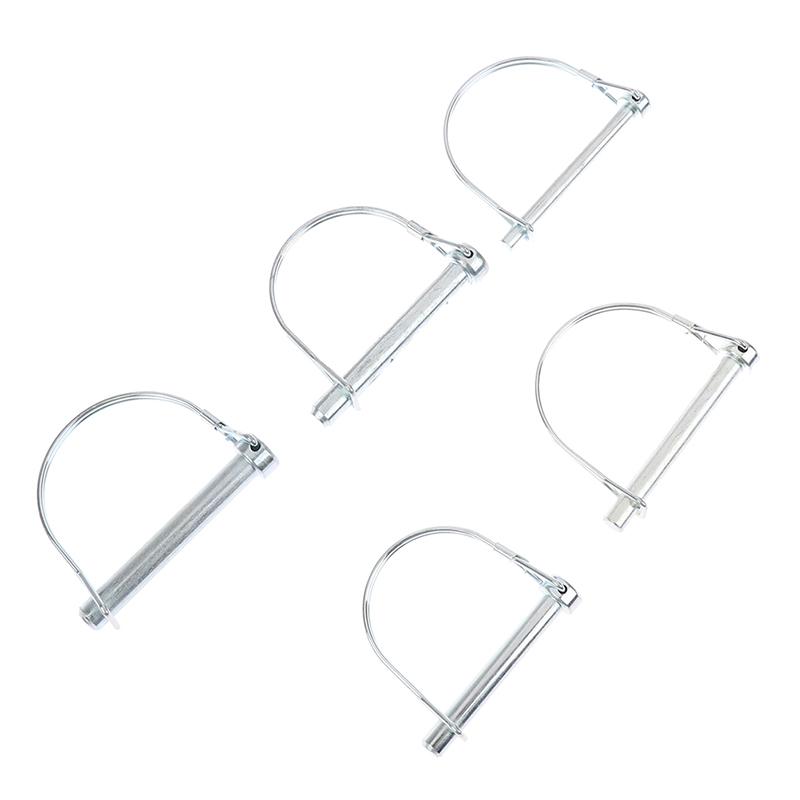Heavy Duty Marine Trailer Coupler Safety Pin D Ring Round Arch Locking Lock Pin