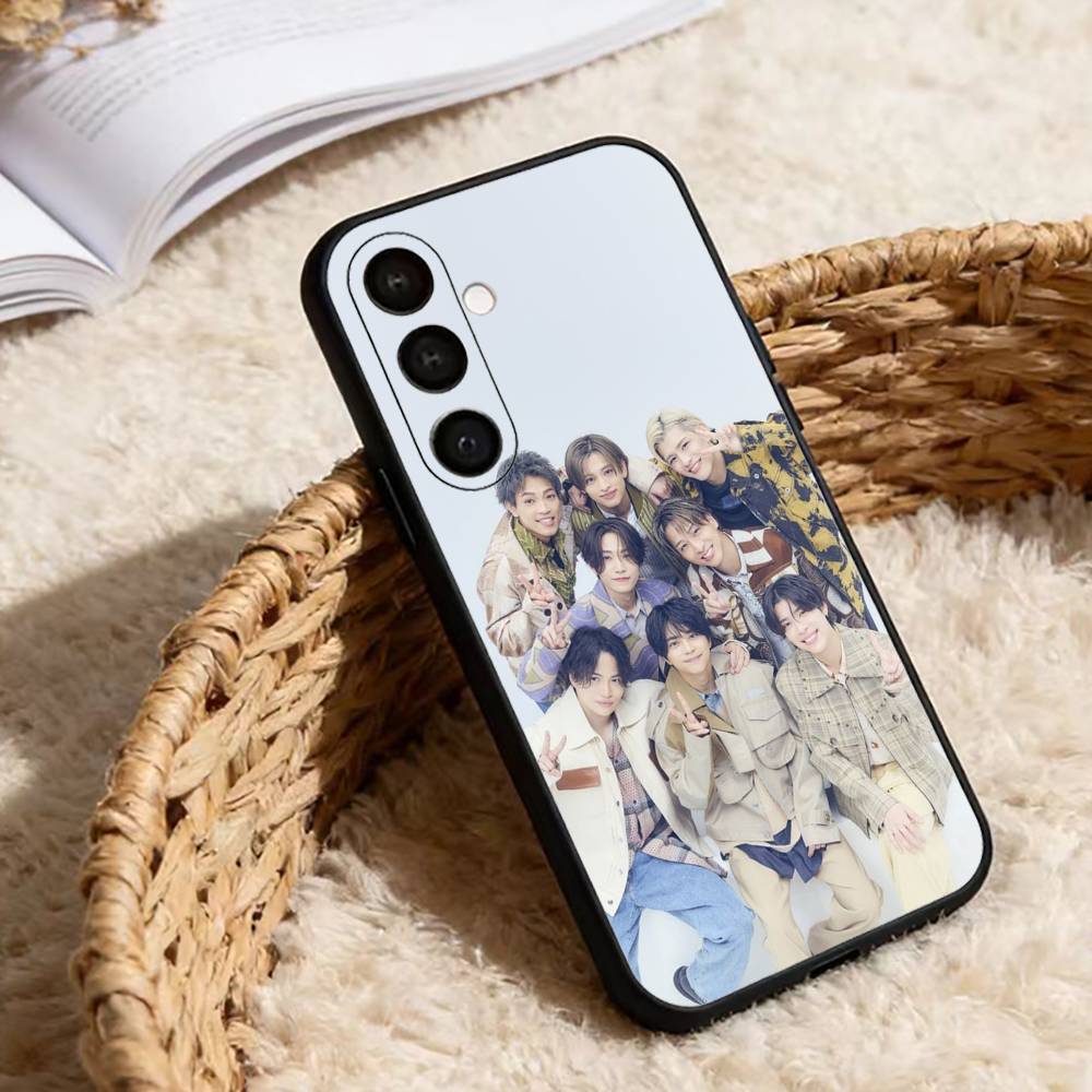Japanese Idol T-Timelesz Phone Case For Samsung Galaxy A20,21s,22,31,32,52,53,72,73,80,91 Soft Black Shell Samsung a51 4g
