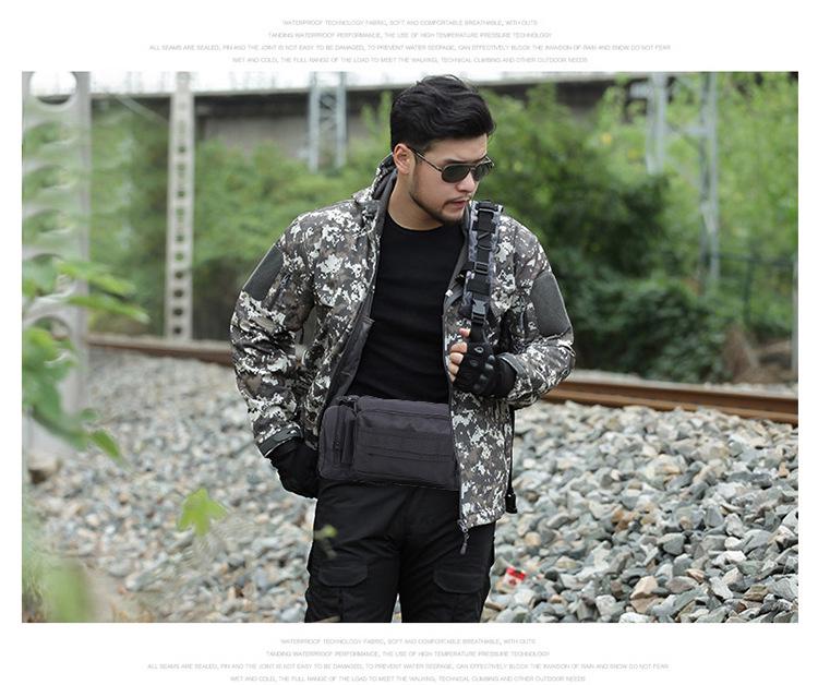 MOLLE Tactical Multi-Function Waist Bag for Outdoor Fishing & Camera Storage