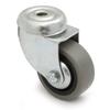 SWIVEL WHEEL TRIAL RUBBER RING Ø50 TP10 ZINC PLATED WITH ANTI-THREAD. 35Kgs/WHEEL.