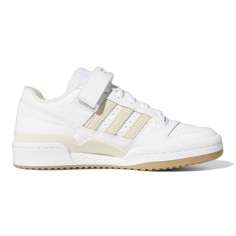 Adidas Originals FORUM Low J Low Top Kids' Skateboarding Shoes Ecru Kids' Sneakers GZ3875