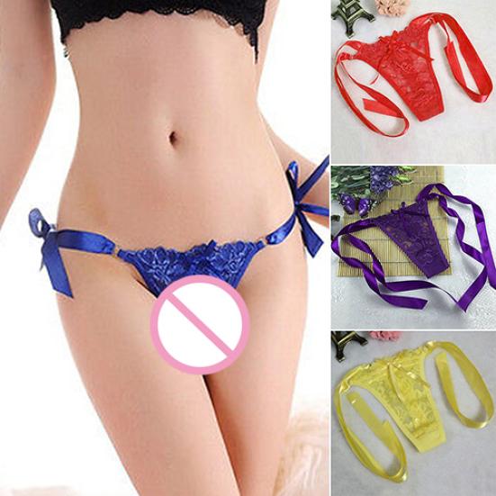 Dámská sexy krajková tanga G-string V-string Kalhotky knickers Spodní prádlo