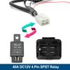 H11 H8 880 881 Fog Light Wiring Harness For Toyo'Ta 2005- Tacoma W/OEM Factory Style ON/Off Switch Kit & 40A Relay Fog Lamps Socket Wire Connector