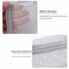Casual Nylon Storage Pouch with Zipper Hand-held Cosmetic Bag Multipurpose Mesh Mesh Pouch Travel