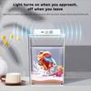 Self Circulating Small Goldfish Tan Transparent Transparent Aquarium New Desktop Fish Tank  Home