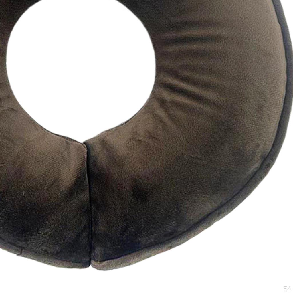 Face Down Pillow Breathable Headrest Massage Bed Comfort Memory Foam U Shape Neck