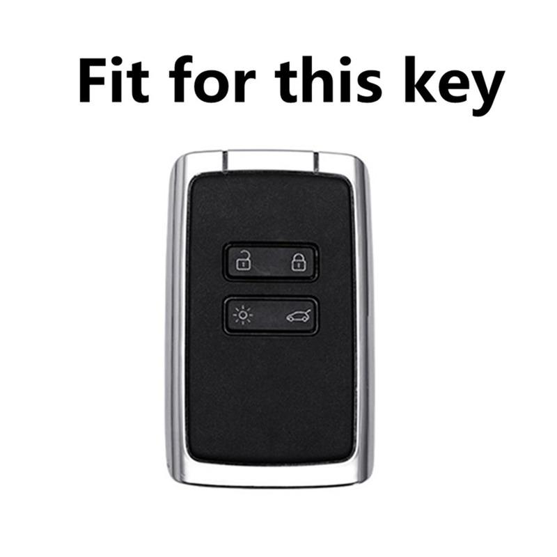 2 Pieces Car Key Full Cover Fit For Renault Clio Megane Koleos Kadjar - View #13