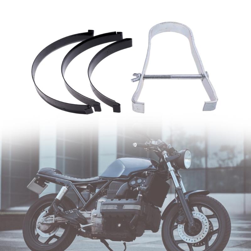 Universal Motorcycle Bike Repair Piston Rings Holding Compressor Tool Set 48mm-57mm-70mm 2/4 Strokes