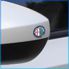 Car Lock Keyhole Stickers Door Lock Protect Car 3D Stickers For Alfa Romeo 147 159 156 Giulietta Giulia Mito Spider Alpha Nheadrest