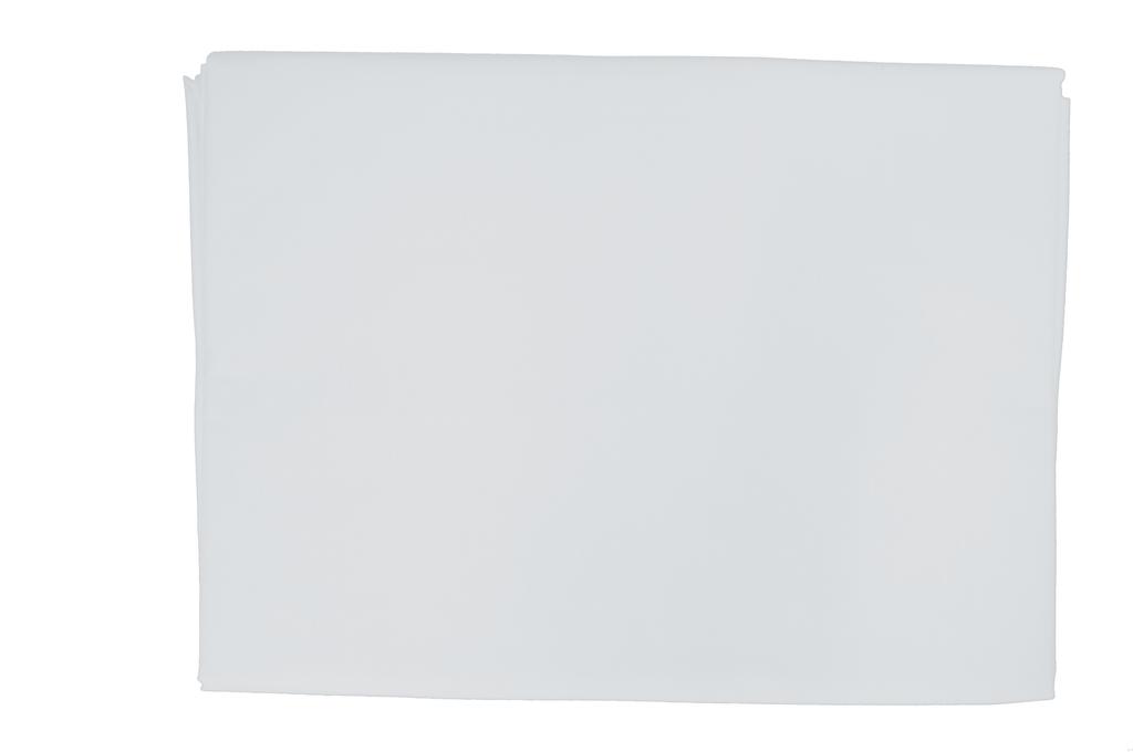 Prześcieradło Bawełniane Bez Gumki 140X200 Biały