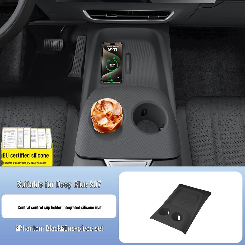 Pad Organizador de Silicona Antideslizante para Consola Central Changan Deepal S07