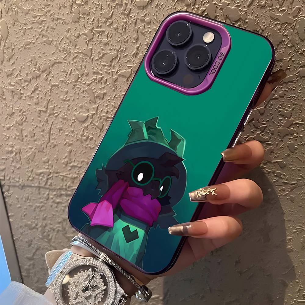 D-Deltarune R-Ralsei Mov Mat Rezistent la Șocuri Husă Telefon Pentru iPhone 17,16,15,14,13,12,11,Pro,XS,Max,Plus,Mini,SE4,E