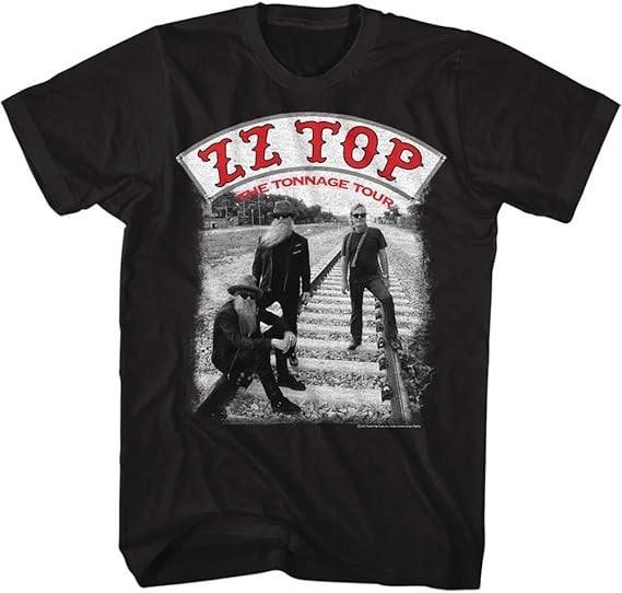 

НОВЫЙ ГОРЯЧИЙ ZZ Top Черный Хлопок Мужская Женская Футболка с Коротким Рукавом S-345XL AD246 Унисекс S