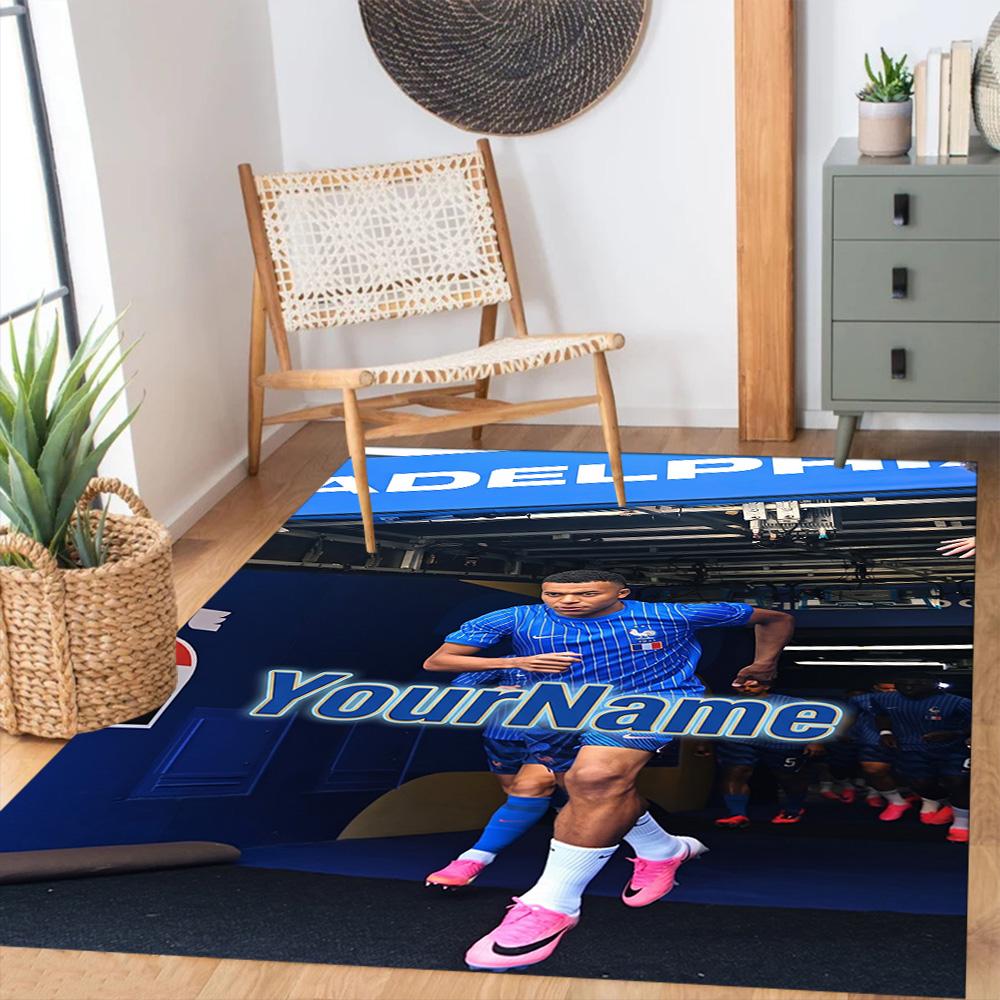Mbappe 36 Customize Your Name Floor Mat Perfect for Decorate room Living Rooms Outdoor Dormitory Antislip Carpet Office home decor
