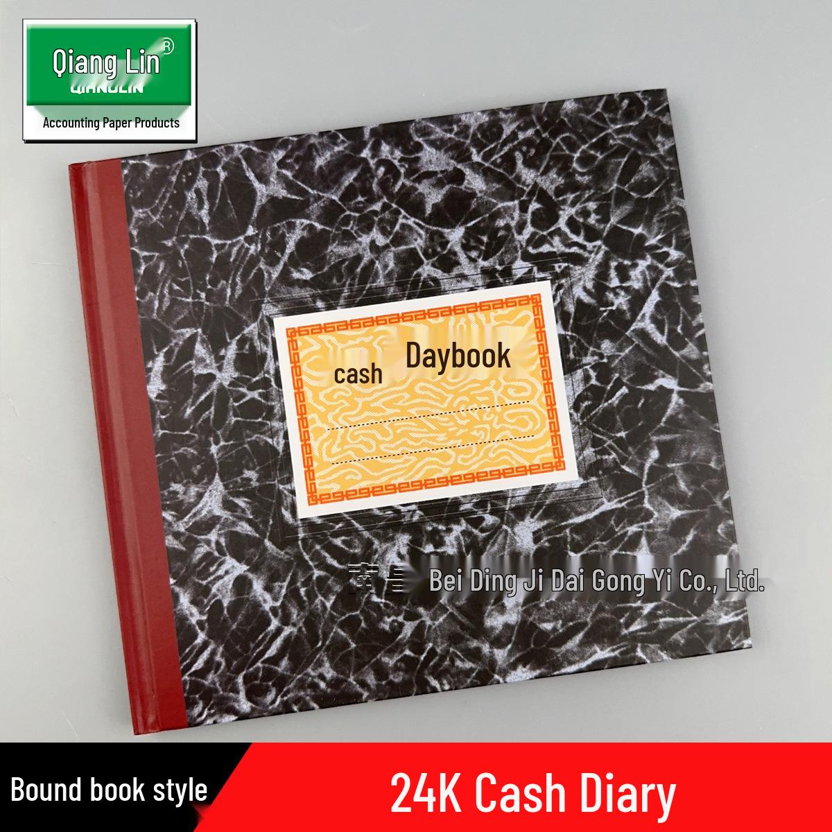 231-D Black Face Cash Journal 1
