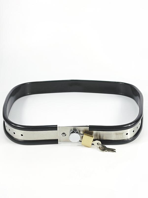 Adjustable Chastity Belt Stainless Steel Metal Waist Band Bondage Restraints for Woman Men Fetish Wear  Tools Sex Products