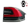 EU Version LED Tail Light Assembly For Tesla Model X 2015-2020 Rear Brake Turn Signal Reverse Lamp 1034334-00-B 1034338-00-B