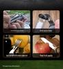 Portable Folding Outdoor Camping Cutlery: Integrated Knife, Fork, and Spoon Combination