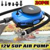 12V 20PSI 3.3ft high pressure Inflatable Electric Air Pump LCD Deflator Sup Boat Paddle Floor Mat