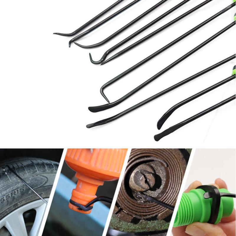 10 Stück Strapazierfähiges Kfz-Wartungs-Dichtungs-Haken-Set Auto Fahrzeug Öl Dichtungs-Schraubendreher Set Für O-Ring Dichtungsringe Entfernung