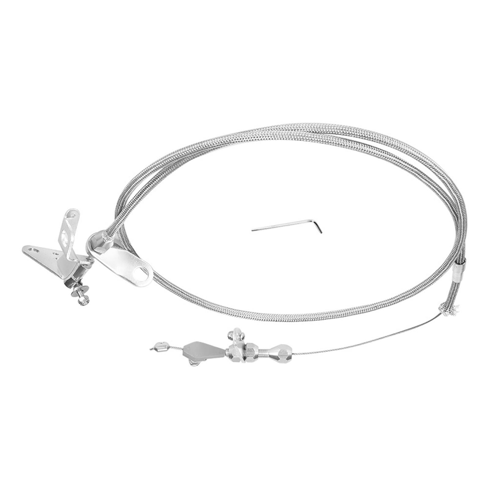 

Braided Kickdown Cable Detent Mopar Transmission Trans for Chrysler 727