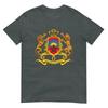 Wappen Marokko Flagge Marokko Unisex T-Shirt