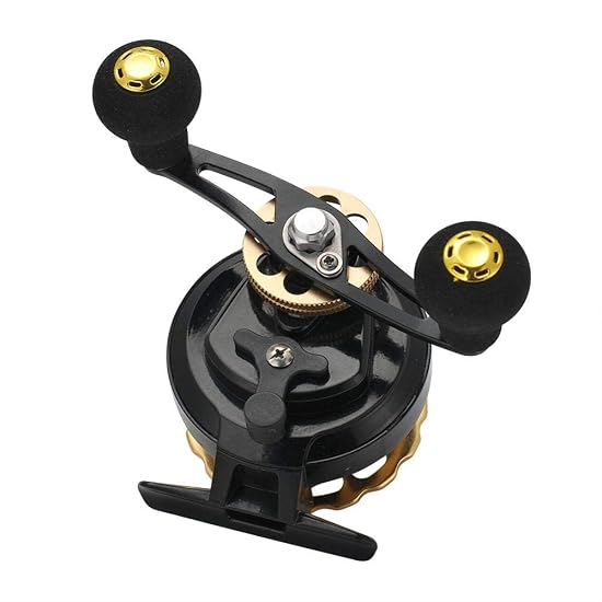 Kase Fishing Raft Reel Chinu Reel Raft Fishing Raft Reel Drop Fishing Left/Right Retrieve 3.6:1 Gear