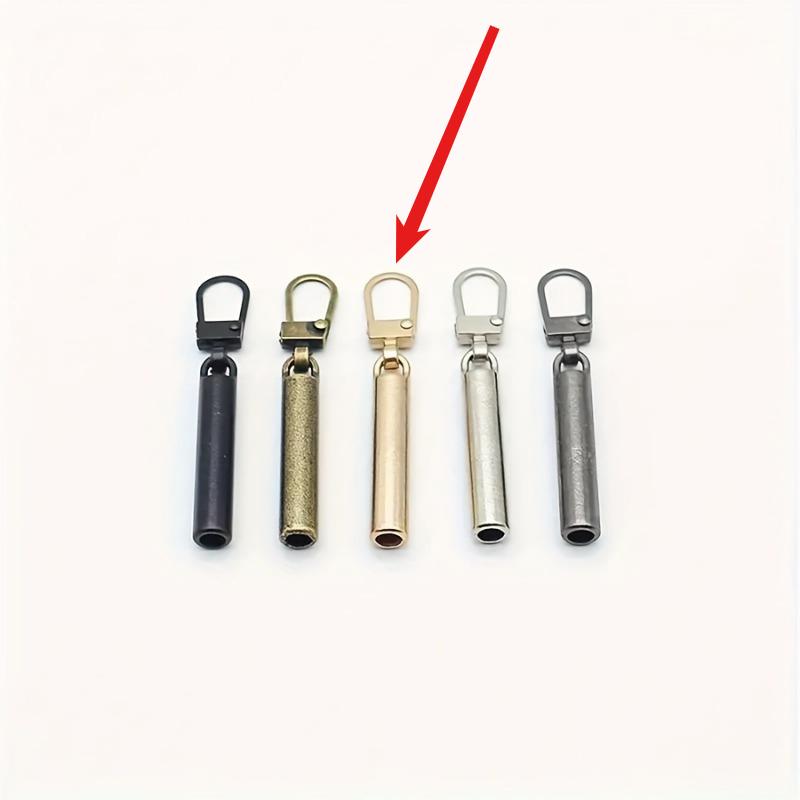 

20Pcs Detachable Metal Zipper, Replacement Zipper Slider for Bags Shoes and Clothes, DIY Craft Zipper Head Sewing Accessories