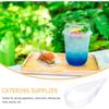 20Pcs Mini Waterdrop Spoon Disposable Dessert Spoons For Appetizers Sushi Desserts Tasting Catering Supplies Soup Scoop