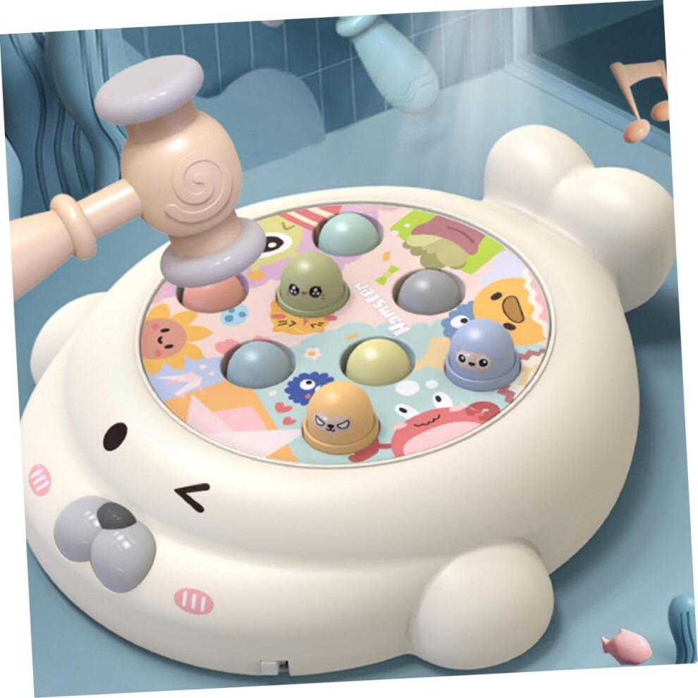 1 Set of Children's Mole Toy with Hammers, Interactive Hammering for Years, Educational to Develop, Safe and Durable Design