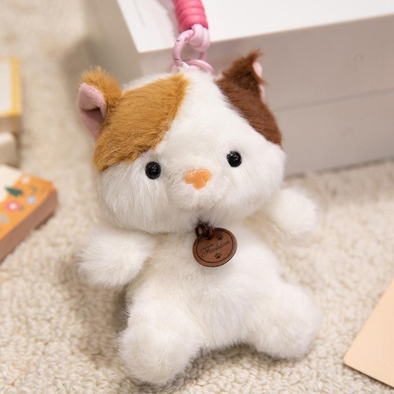13cm Cute Funny Joy Animal Panda Fox Plush Toy Kawaii Elephant Penguin Capybara Duck Lamb Rabbit Sloth Plushie Birthday Gif