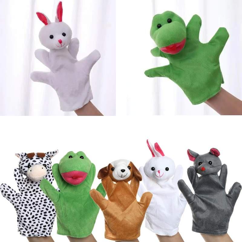 Cute Animal Plush Hand Puppets For Kids Soft And Safe Gift Idea For Play And Decoration 20cm Height