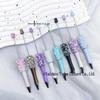 Starry Crystal Pearl Bead Pen - Handmade Rhinestone Candy Design