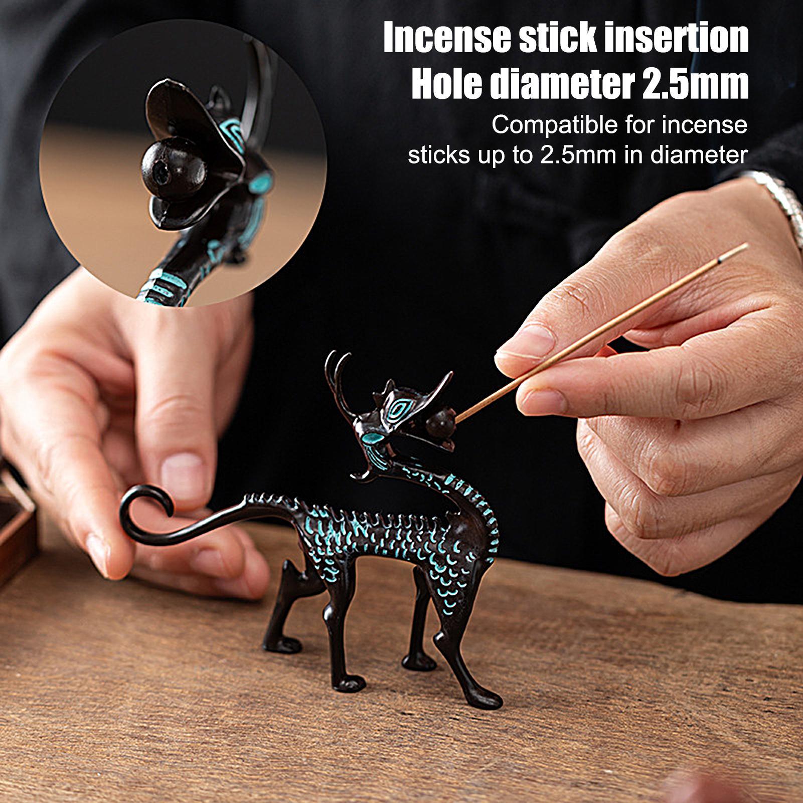 

Incense Stick Holder Dragon Shape Incense Holder For Sticks Fragrance Control Ash Catcher Decor For Zen Living Room Home Camping CN