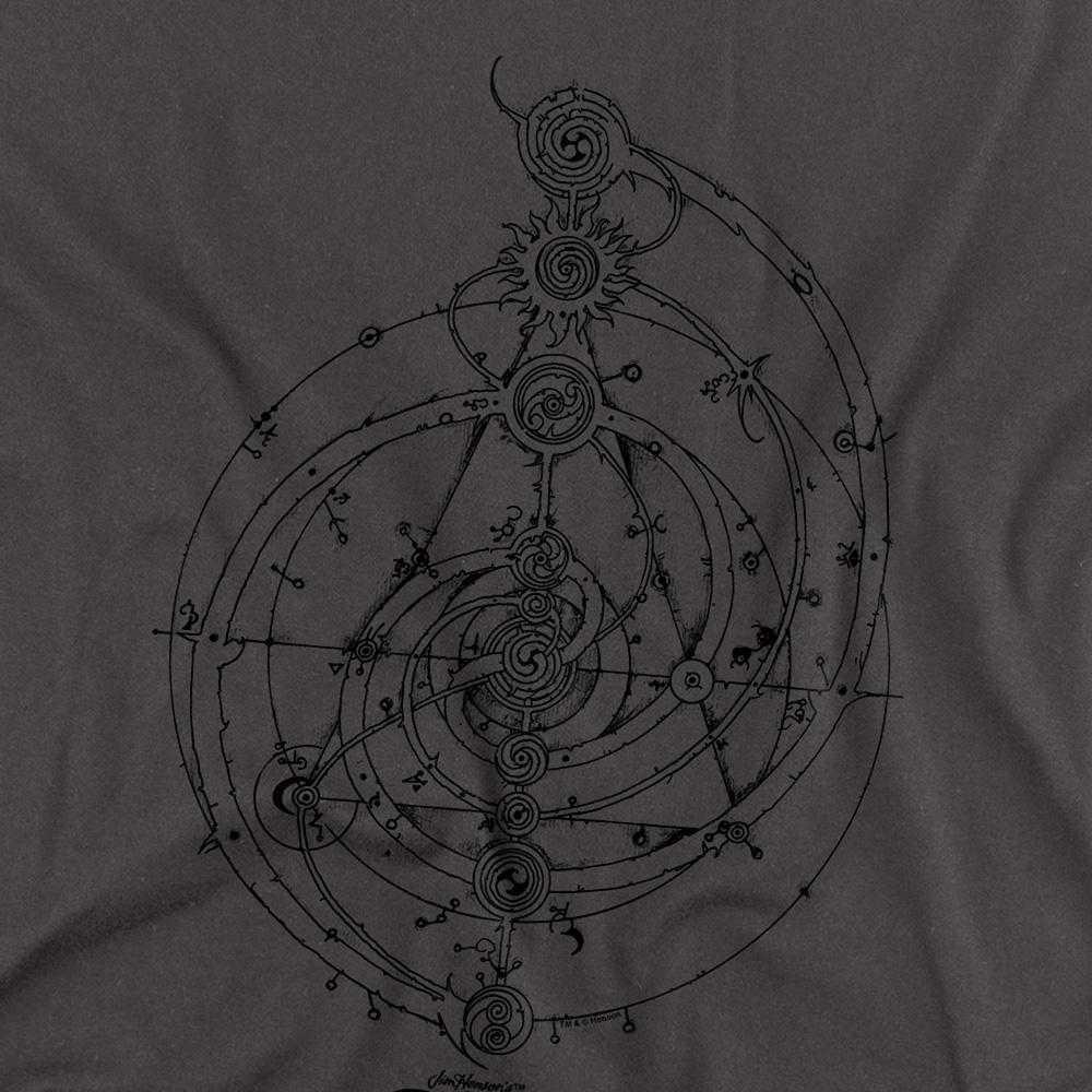 Dark Crystal Unisex Adult Dream Spiral Long-Sleeved T-Shirt
