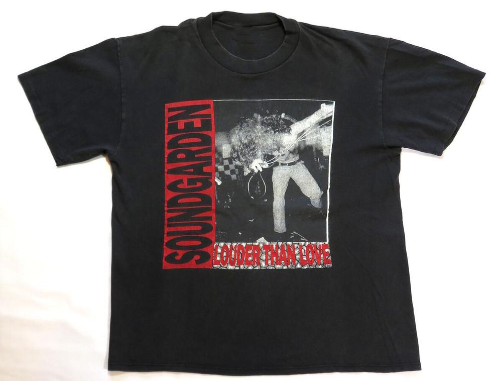 Soundgarden Vintage T Shirt 1989 Louder Than Love New all size Shirt Unisex T-Shirt XL