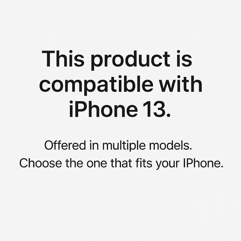 iPhone 13 Tempered Glass Screen Protector