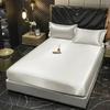 Juego de Ropa de Cama de Seda de Morera Natural de Alta Gama Juego de Funda Nórdica de Satén Sedoso de Lujo Tamaño Queen con Sábanas Juego de Cama Tamaño King