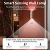 RGB LED Wall Lamp with Remote Control Wireless Magnetic Double-head Night Light Dimmable For Bedroom Cabinet Wardrobe Lighting