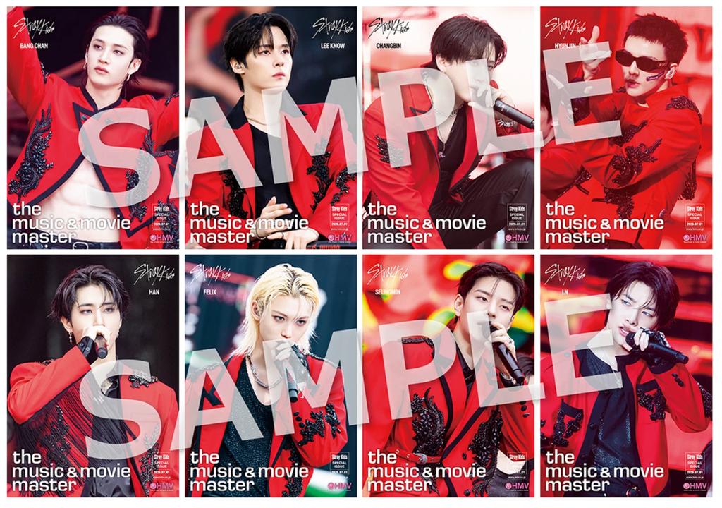 VORBESTELLUNG STRAY KIDS the music & movie master HMV FLYER dominATE JAPAN LIVE Blu-ray