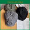Color Solid Retro Minimalist Style Cotton Baseball Cap Sunshade Women Teens