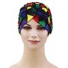 Women Print Indian Hat Muslim Stretch Turban Hat Chemo Cap Head Scarf Wrap Hots