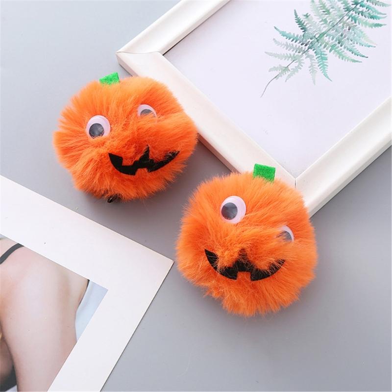 Versatile Halloween Cosplay 3D Pumpkin Bat Headband Women's Headpieces Decoration Hair Accessory Comfortable Wear